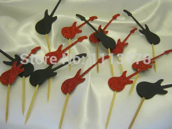 glitter guitars electric rock cupcake toppers fruit toothpicks Bridal Shower Wedding Engagement Bachelorette party decorations
glitter guitars electric rock cupcake toppers fruit toothpicks Bridal Shower Wedding Engagement Bachelorette party decorations