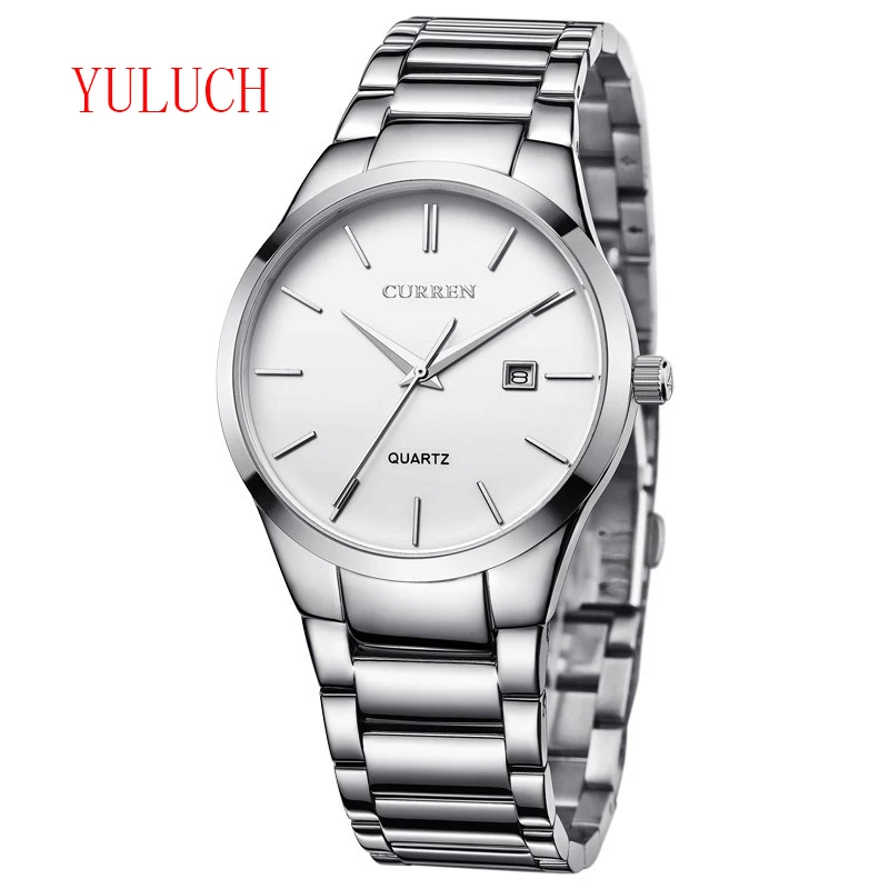YULUCH Top Brand Authentic Men's Waterproof Watch Business Casual Simple Calendar Steel Belt Male Quartz Watch Gift
YULUCH Top Brand Authentic Men's Waterproof Watch Business Casual Simple Calendar Steel Belt Male Quartz Watch Gift