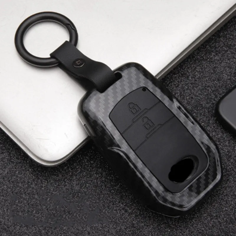 Carbon fiber Smart Key Cover Case For Toyota Camry Coralla Crown RAV4 Highlander 2015 2&3 Button Remote Key Protective Shell
Carbon fiber Smart Key Cover Case For Toyota Camry Coralla Crown RAV4 Highlander 2015 2&3 Button Remote Key Protective Shell
