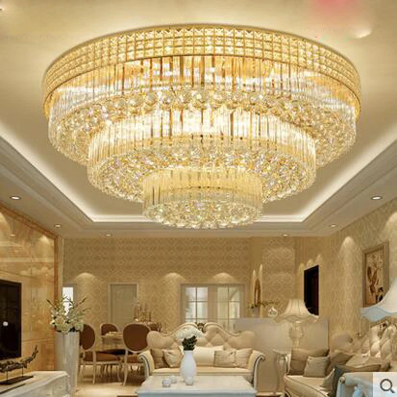 Round crystal lamp ceiling lamp LED living room lamp modern minimalist atmosphere home bedroom lamp lighting led fixture led
Round crystal lamp ceiling lamp LED living room lamp modern minimalist atmosphere home bedroom lamp lighting led fixture led