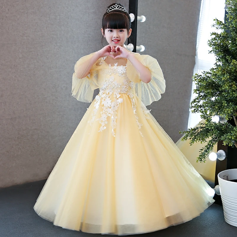 2021 Children Girls Spring Summer New Elegant Embroidery Flowers Birthday Wedding Party Dress Kids Teens Piano Host Prom Dress
2021 Children Girls Spring Summer New Elegant Embroidery Flowers Birthday Wedding Party Dress Kids Teens Piano Host Prom Dress