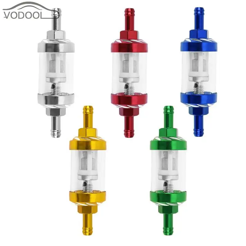 8mm CNC Aluminum Alloy Glass Motorcycle Gas Fuel Gasoline Oil Filter Moto Accessories for ATV Dirt Pit Bike Motocross
8mm CNC Aluminum Alloy Glass Motorcycle Gas Fuel Gasoline Oil Filter Moto Accessories for ATV Dirt Pit Bike Motocross