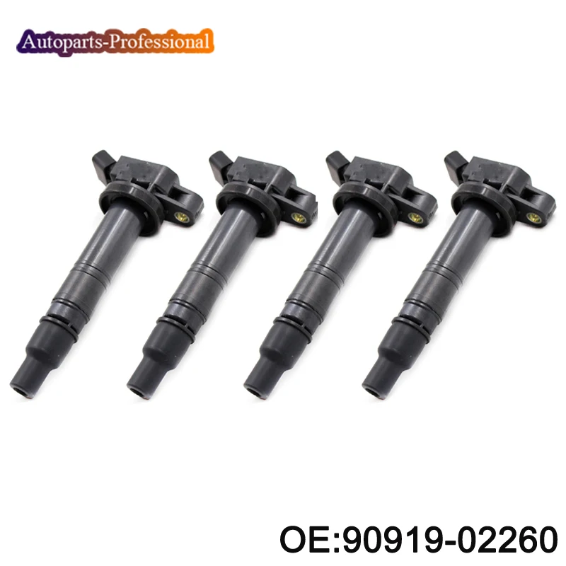 4 шт./лот 90919-02260 для Toyota 4runner Camry Matrix Tacoma Scion xB новая катушка зажигания 90919-02248 90919-A2006 автомобильные аксессуары 
4 шт./лот 90919-02260 для Toyota 4runner Camry Matrix Tacoma Scion xB новая катушка зажигания 90919-02248 90919-A2006 автомобильные аксессуары