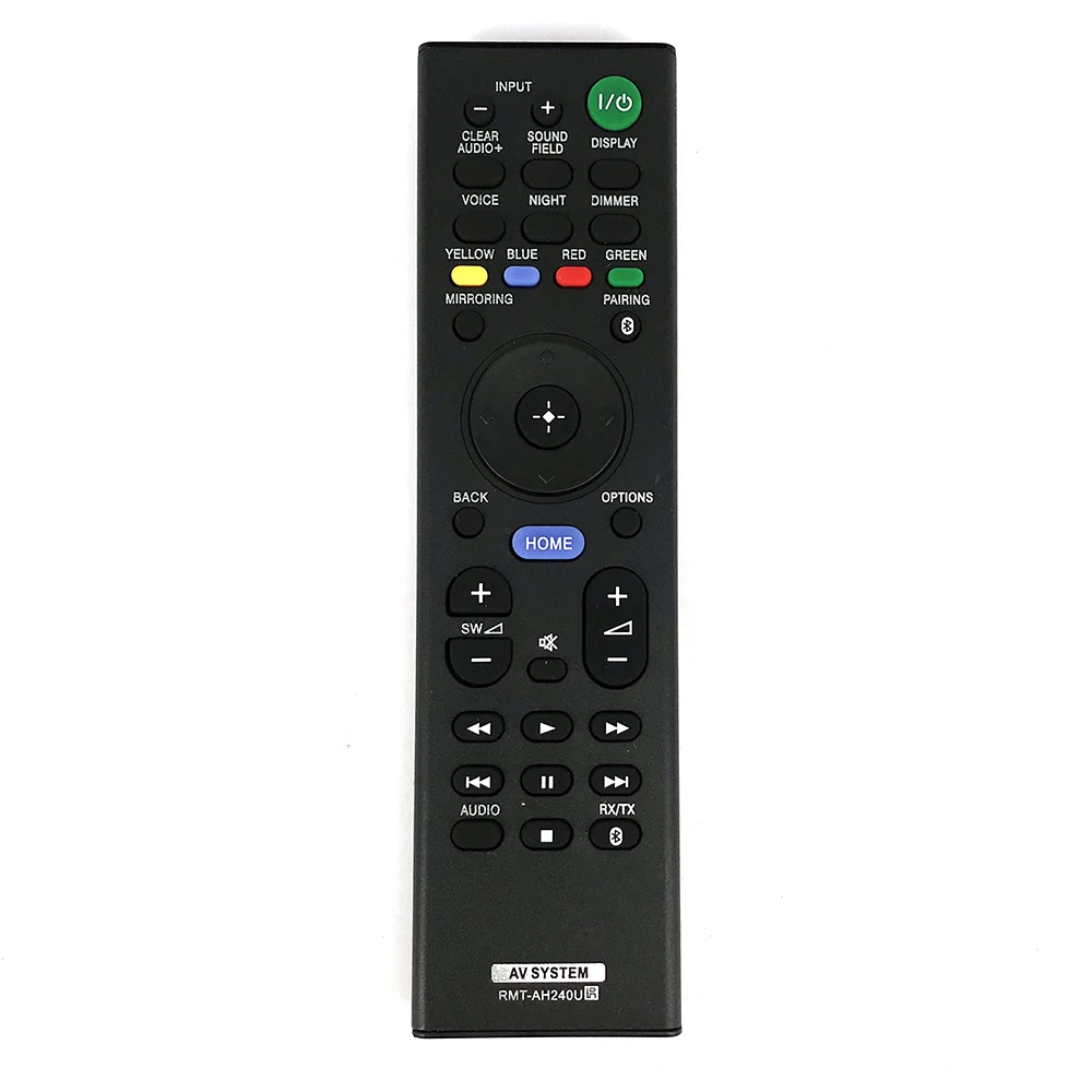 Новый RMT-AH240U пульт дистанционного управления заменить для sony AV системы HT-CT790 HT-NT5 HT-XT2 SA-CT790 SA-NT5 RMTAH240U Fernbedienung
Новый RMT-AH240U пульт дистанционного управления заменить для sony AV системы HT-CT790 HT-NT5 HT-XT2 SA-CT790 SA-NT5 RMTAH240U Fernbedienung
