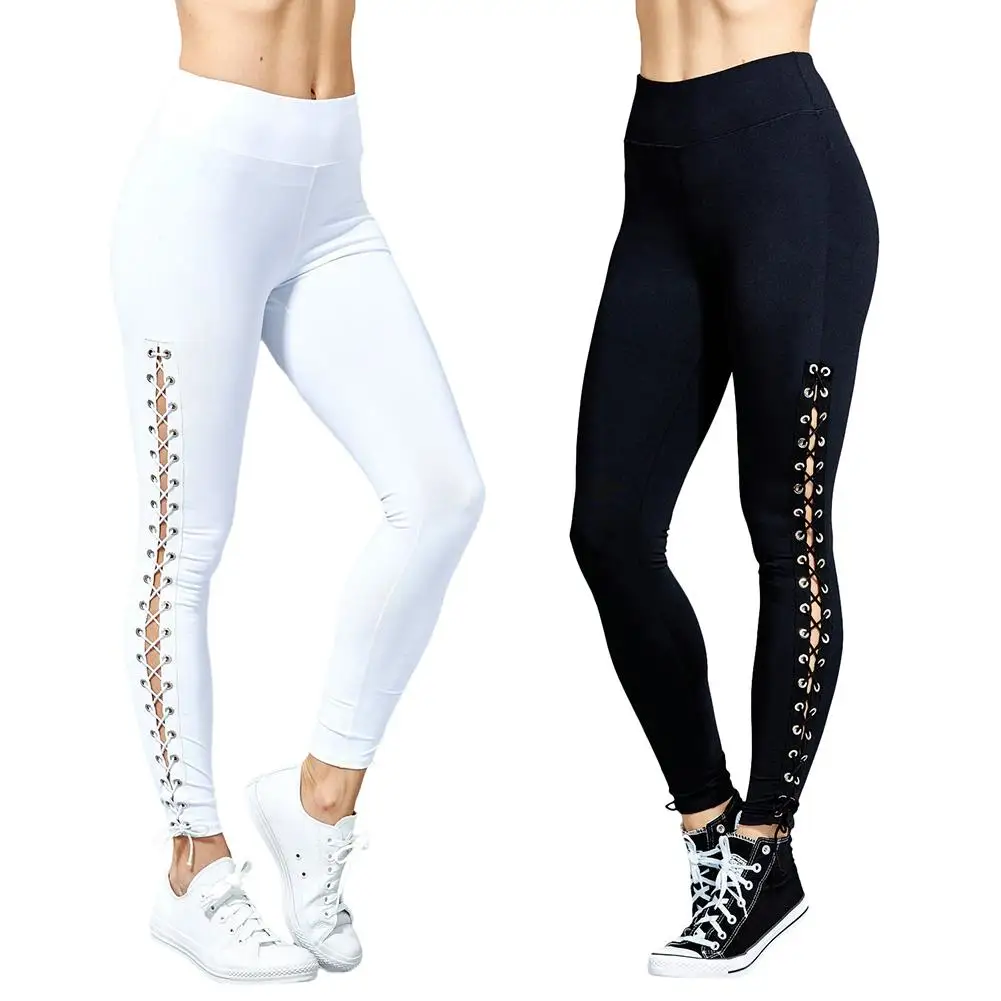 Slim Sports Pants Fitness Sexy Polyester Lace-up Sweatpants for Yoga Fitness Running
Slim Sports Pants Fitness Sexy Polyester Lace-up Sweatpants for Yoga Fitness Running