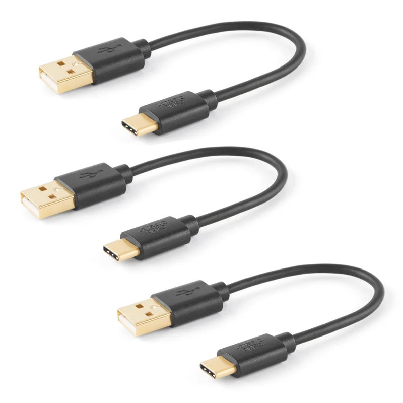 Кабель типа C A короткий шнур USB длиной 0 5 футов с резистором 56K совместимый MacBook 12