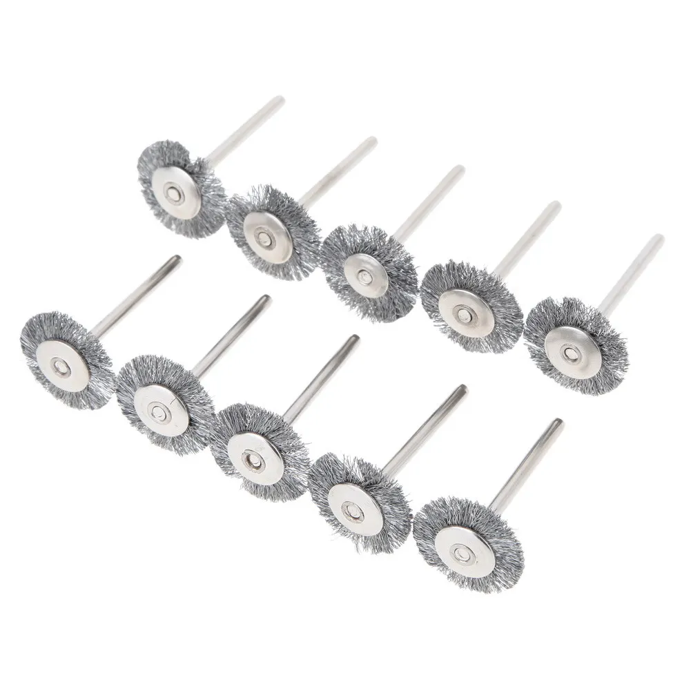 10pcs 22mm Platinum Blade Stainless Steel Wire Wheel Brush dremel rotary tool for mini drill dremel Polishing Dremel Accessories
10pcs 22mm Platinum Blade Stainless Steel Wire Wheel Brush dremel rotary tool for mini drill dremel Polishing Dremel Accessories