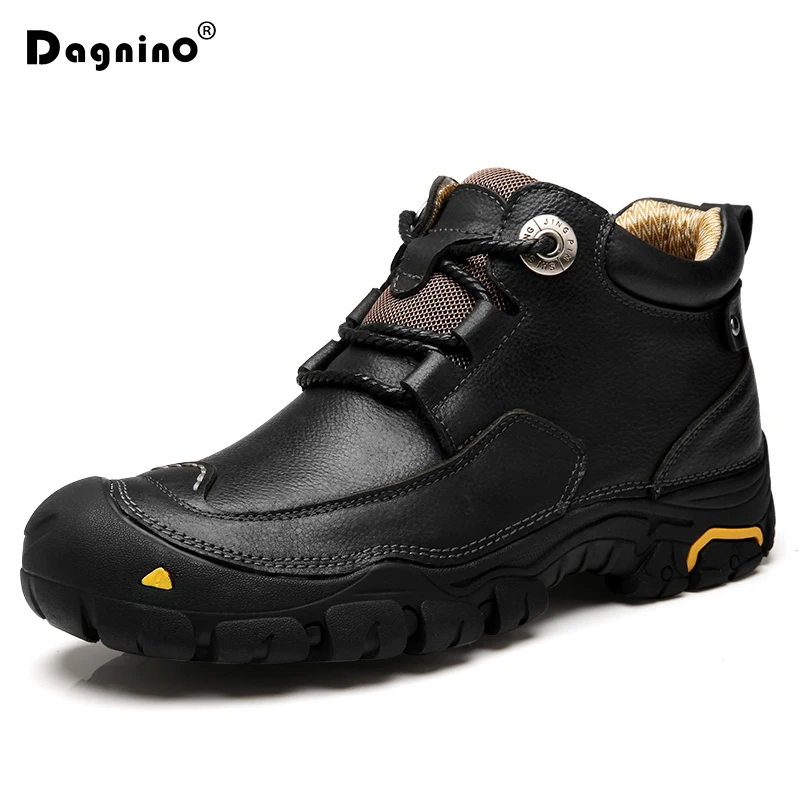 New Winter Leather Shoes Men's Waterproof Rubber Ankle Boots Genuine Leisure Retro Shoes For Men Outdoor Sneakers Big Size 38-46
New Winter Leather Shoes Men's Waterproof Rubber Ankle Boots Genuine Leisure Retro Shoes For Men Outdoor Sneakers Big Size 38-46