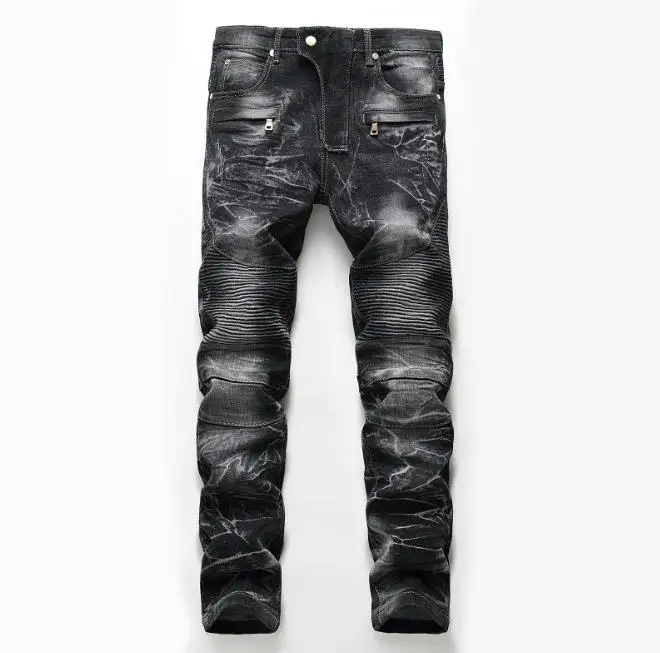 Retro Tide Hole Men's Jeans Fashion Hip Hop Boys Straight Trouser Crumpled Mens Leisure Trousers Slim Jeans Men Jean Bottoms 42
Retro Tide Hole Men's Jeans Fashion Hip Hop Boys Straight Trouser Crumpled Mens Leisure Trousers Slim Jeans Men Jean Bottoms 42
