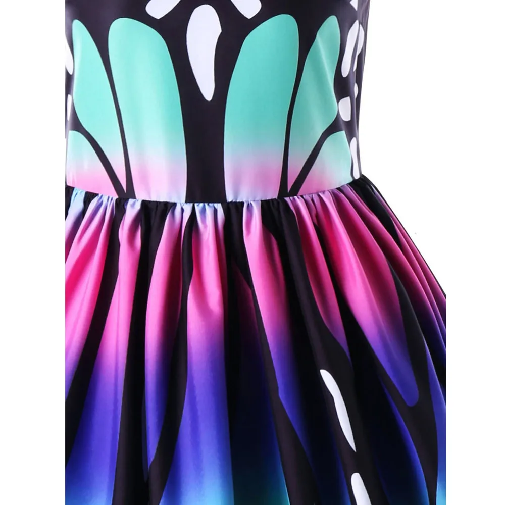 Womens Butterfly snake Printing Sleeveless Party Dress O-Neck Mid-Calf Fit and Flare sundress Vintage Swing Lace Spring Dress
Womens Butterfly snake Printing Sleeveless Party Dress O-Neck Mid-Calf Fit and Flare sundress Vintage Swing Lace Spring Dress