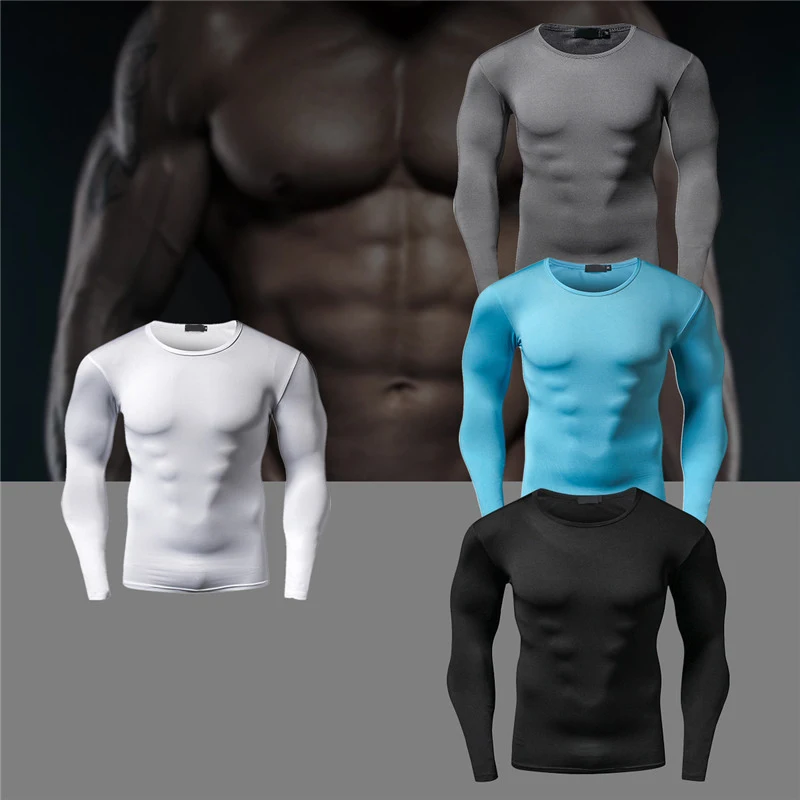 New Long Sleeve Sport Shirt Men Quick Dry Running T-shirts Gym Clothing Fitness Top Mens Compression Shirt Tight Top Sportswear
New Long Sleeve Sport Shirt Men Quick Dry Running T-shirts Gym Clothing Fitness Top Mens Compression Shirt Tight Top Sportswear