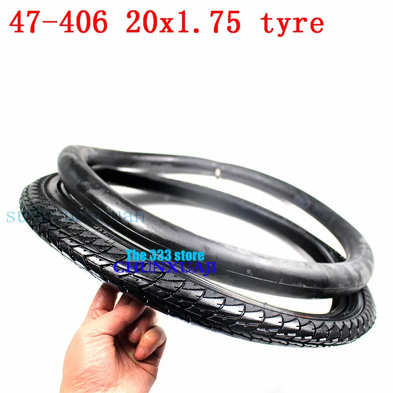 Tyre tube 20*1.75 Outer tyre 20X1.75 Inner outer tires for folding bicycle 20 inch 47-406 tube children's bicycle Tires
Tyre tube 20*1.75 Outer tyre 20X1.75 Inner outer tires for folding bicycle 20 inch 47-406 tube children's bicycle Tires