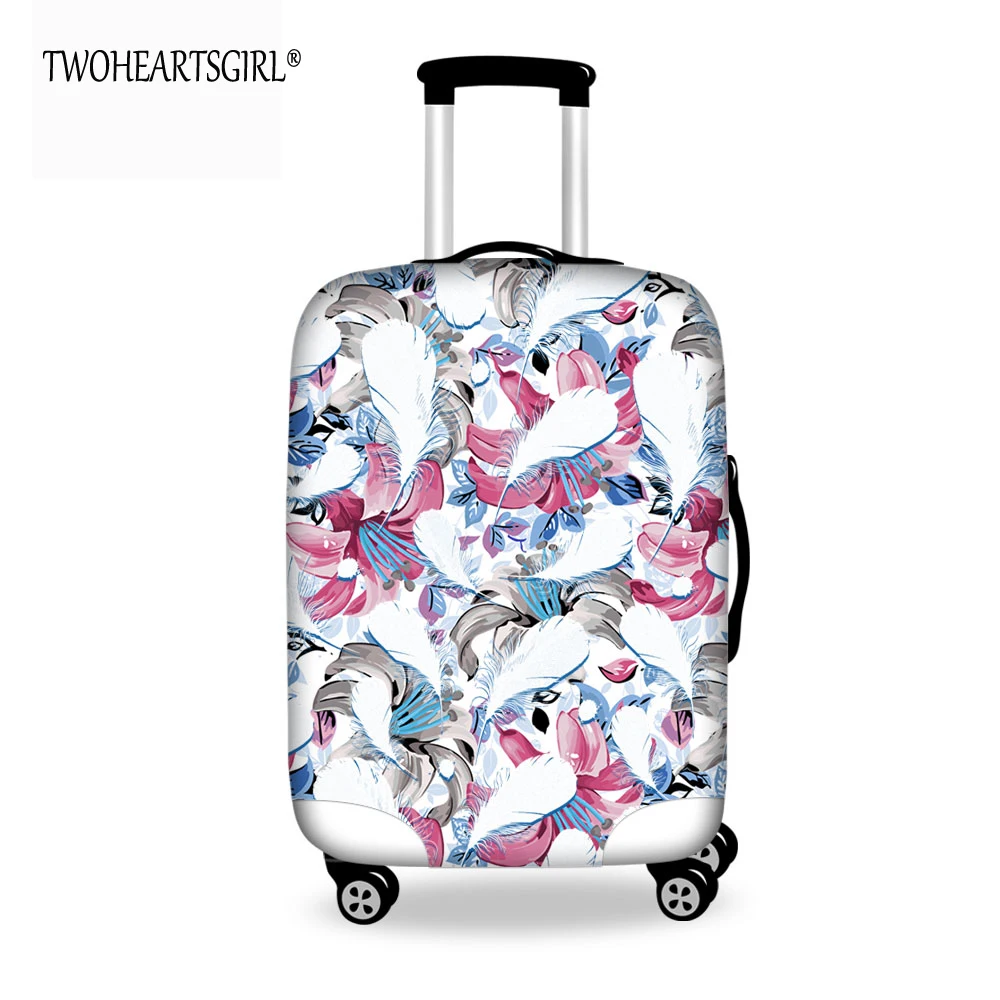 TWOHEARTSGIRL Color Feather Designer Luggage Covers Travel Luggage Cover Waterproof Luggage Covers for 18-32inch Cases Dustproof
TWOHEARTSGIRL Color Feather Designer Luggage Covers Travel Luggage Cover Waterproof Luggage Covers for 18-32inch Cases Dustproof