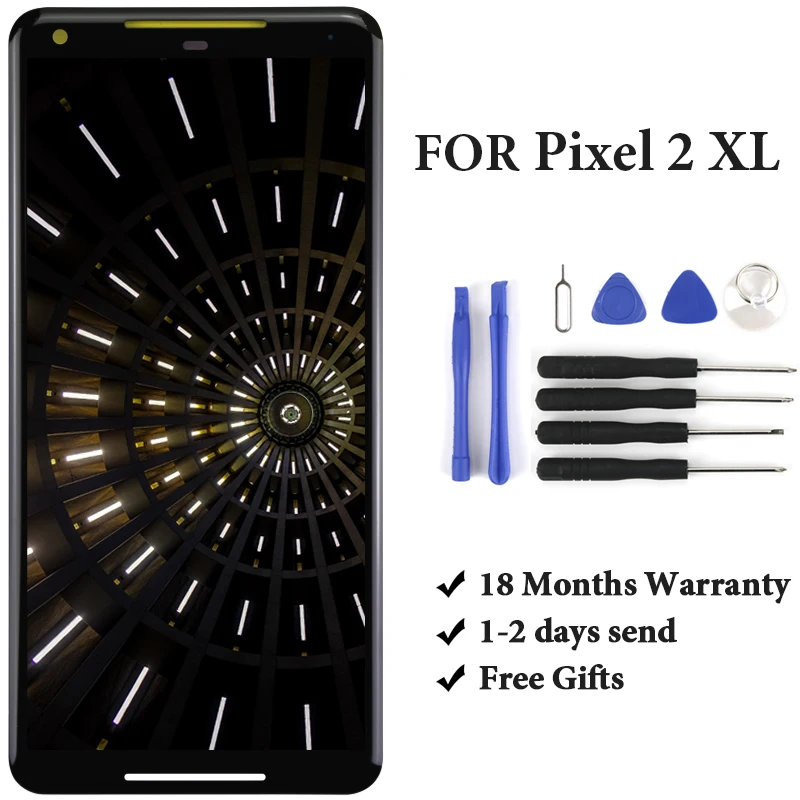 ЖК-экран для HTC Google Pixel 2XL, Замена сенсорного экрана телефона OEM для HTC Google Pixel 2 XL, дисплей
ЖК-экран для HTC Google Pixel 2XL, Замена сенсорного экрана телефона OEM для HTC Google Pixel 2 XL, дисплей