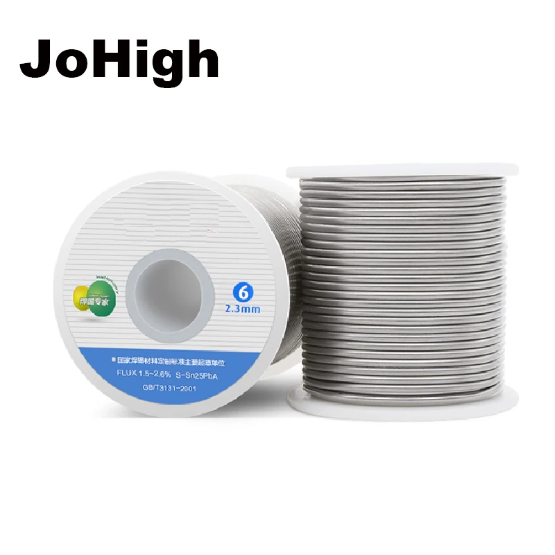 6# 900g Weight 0.8/1.0/1.2/1.5/2.0/2.3 Diameter NO-Clean Resin flux cored solder 25% tin + 75% lead
6# 900g Weight 0.8/1.0/1.2/1.5/2.0/2.3 Diameter NO-Clean Resin flux cored solder 25% tin + 75% lead