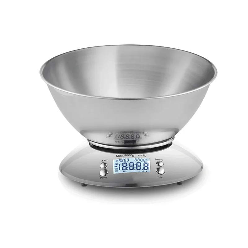 Mini Digital Electronic Kitchen Scales With Alarm Timer Temperature, Household Weighing Device Measuring Tool Supplies, 5Kg/1g
Mini Digital Electronic Kitchen Scales With Alarm Timer Temperature, Household Weighing Device Measuring Tool Supplies, 5Kg/1g