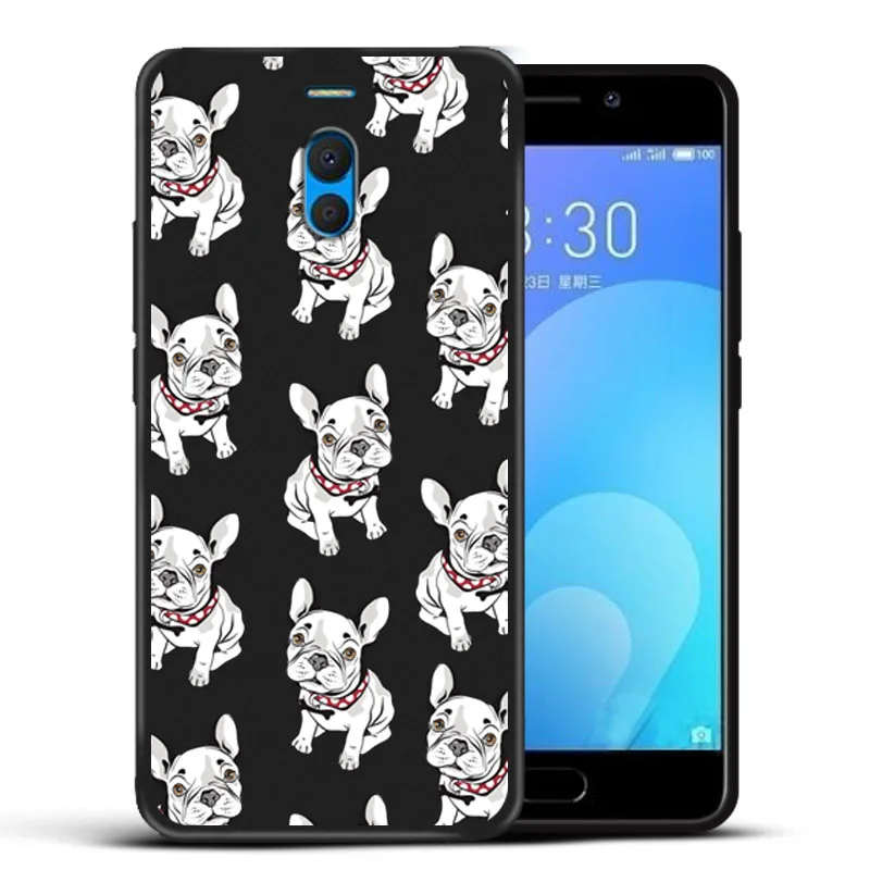 Пять цветов Meizu M6 note чехол роскошный мягкий силиконовый 360 полная защита задняя