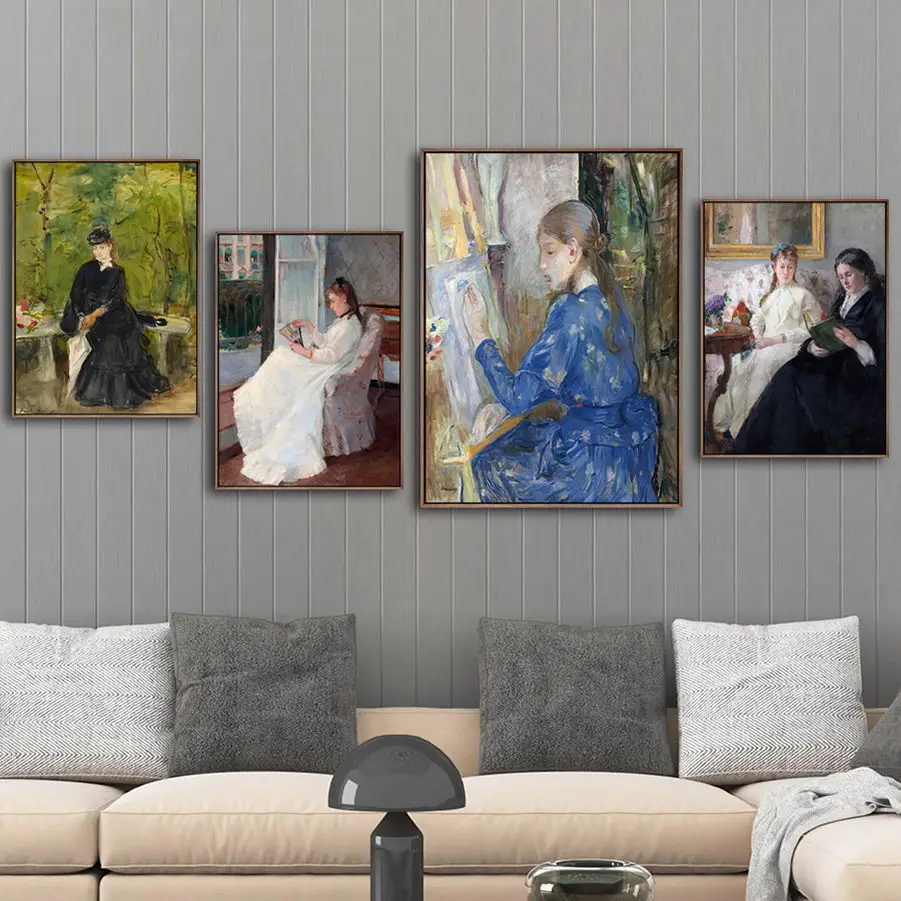 Home Decoration Print Canvas Art Wall Pictures Poster Canvas Printings Paintings French Berthe Morisot A Woman with An Umbrella
Home Decoration Print Canvas Art Wall Pictures Poster Canvas Printings Paintings French Berthe Morisot A Woman with An Umbrella