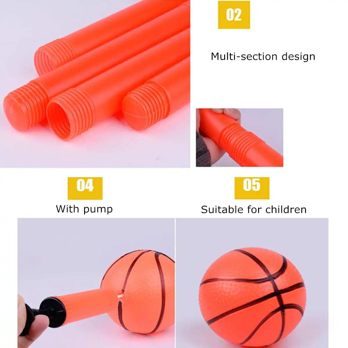 Children's basketball stand Portable Basket rack Indoor plastic children's shooting rack adjustable Children's basketball toy
Children's basketball stand Portable Basket rack Indoor plastic children's shooting rack adjustable Children's basketball toy
