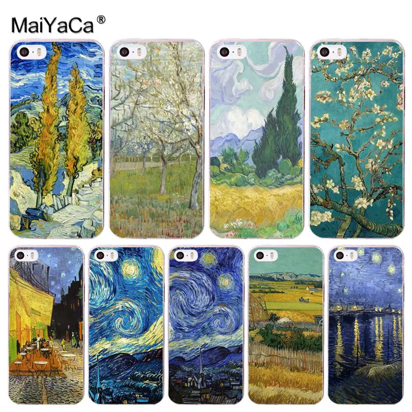 MaiYaCa Van Gogh Oil Painting thin cell Case for iphone 13 SE 2020 11 pro 8 7 66S Plus X 5S SE XR XS XS MAX Cellphones
MaiYaCa Van Gogh Oil Painting thin cell Case for iphone 13 SE 2020 11 pro 8 7 66S Plus X 5S SE XR XS XS MAX Cellphones