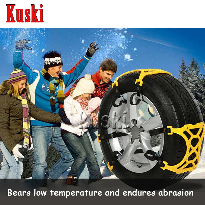 6X Car Snow Tire Anti-skid Chains For Honda Civic 2006-2011 Accord Fit CRV HRV City Jazz For Fiat 500 Punto Stilo Bravo
6X Car Snow Tire Anti-skid Chains For Honda Civic 2006-2011 Accord Fit CRV HRV City Jazz For Fiat 500 Punto Stilo Bravo