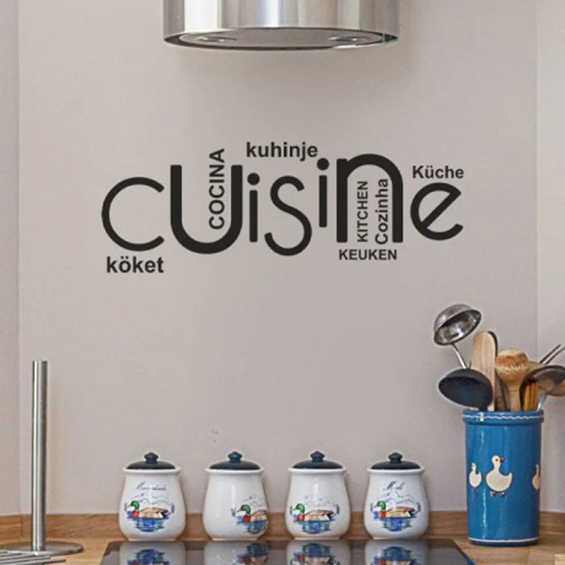 Multilingual Cuisine Art Sticker Restaurant Kitchen Removable Vinyl Wall Stickers DIY Home Decor Waterproof Wallpaper JG1578
Multilingual Cuisine Art Sticker Restaurant Kitchen Removable Vinyl Wall Stickers DIY Home Decor Waterproof Wallpaper JG1578