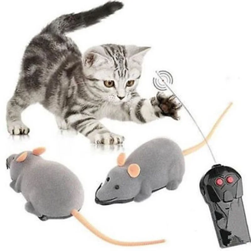 1PC Funny Cat Toy Wireless RC Rat Mice Toy for Cat Wireless RC Simulation Mouse Toy Pet Supplies Cat Toy
1PC Funny Cat Toy Wireless RC Rat Mice Toy for Cat Wireless RC Simulation Mouse Toy Pet Supplies Cat Toy