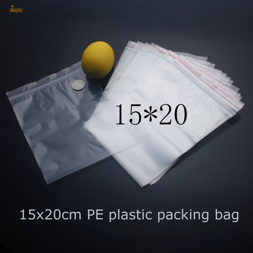 2021 New Sale Free Shipping 100pcs Size: 15x20cm Packaging Zipper Lock Recycle Plastic Bags, Pe Transparent Clear Bags
2021 New Sale Free Shipping 100pcs Size: 15x20cm Packaging Zipper Lock Recycle Plastic Bags, Pe Transparent Clear Bags