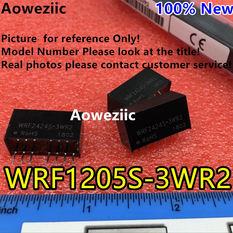 Aoweziic 2PCS/lot WRF1205S-3WR2 WRF1205S-3W New Original SIP7 Input: 9-18V Regulate OUT: 5V 0.6A DC-DC 3KV Voltage Isolate
Aoweziic 2PCS/lot WRF1205S-3WR2 WRF1205S-3W New Original SIP7 Input: 9-18V Regulate OUT: 5V 0.6A DC-DC 3KV Voltage Isolate