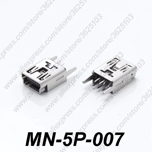 10 шт. MN-5P-008/MN-5P-007 мини USB 2,0 гнездо 5Pin 180 Степень погружения 2 фута изогнутый/прямой USB 2,0 разъем Jack
10 шт. MN-5P-008/MN-5P-007 мини USB 2,0 гнездо 5Pin 180 Степень погружения 2 фута изогнутый/прямой USB 2,0 разъем Jack