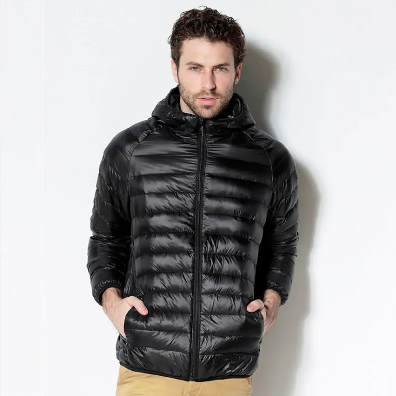 New Age Season 2019 Men's Fashion Slim White Duck Down Feather Warm Leisure Hooded Down Jacket / Men Pure Color Down Jacket Coat
New Age Season 2019 Men's Fashion Slim White Duck Down Feather Warm Leisure Hooded Down Jacket / Men Pure Color Down Jacket Coat