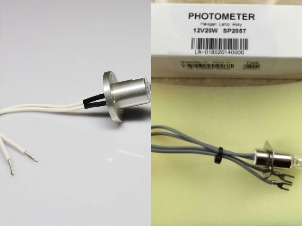 5PCS Lamp to the analyzer Rayto chemray 240 12V 20W+1PCS Sapphire Analyzer-400 power 120V 20W
5PCS Lamp to the analyzer Rayto chemray 240 12V 20W+1PCS Sapphire Analyzer-400 power 120V 20W