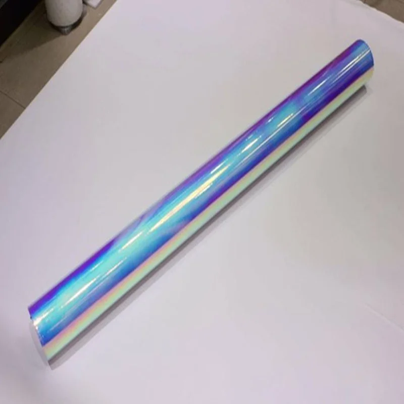 138cmx50cm White Holographic Rainbow Chrome Car Vinyl Wrap Bubble Free Sticker Film 54''x20''
138cmx50cm White Holographic Rainbow Chrome Car Vinyl Wrap Bubble Free Sticker Film 54''x20''