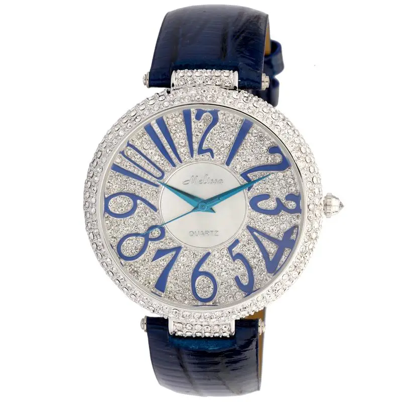 Luxury Crystals Women Big Size Dress Watches MELISSA Japan Quartz Real Leather Wrist watch Enamel Big Number Analog Relojes
Luxury Crystals Women Big Size Dress Watches MELISSA Japan Quartz Real Leather Wrist watch Enamel Big Number Analog Relojes