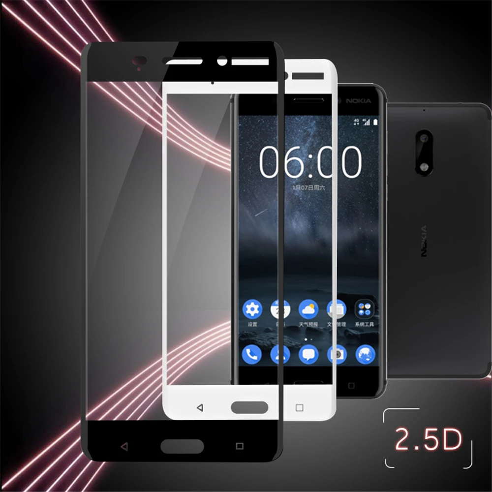 Закаленное Стекло для Nokia 9 3 5 6 7 8 2 3D H Защита экрана plus защитная пленка 1 плюс