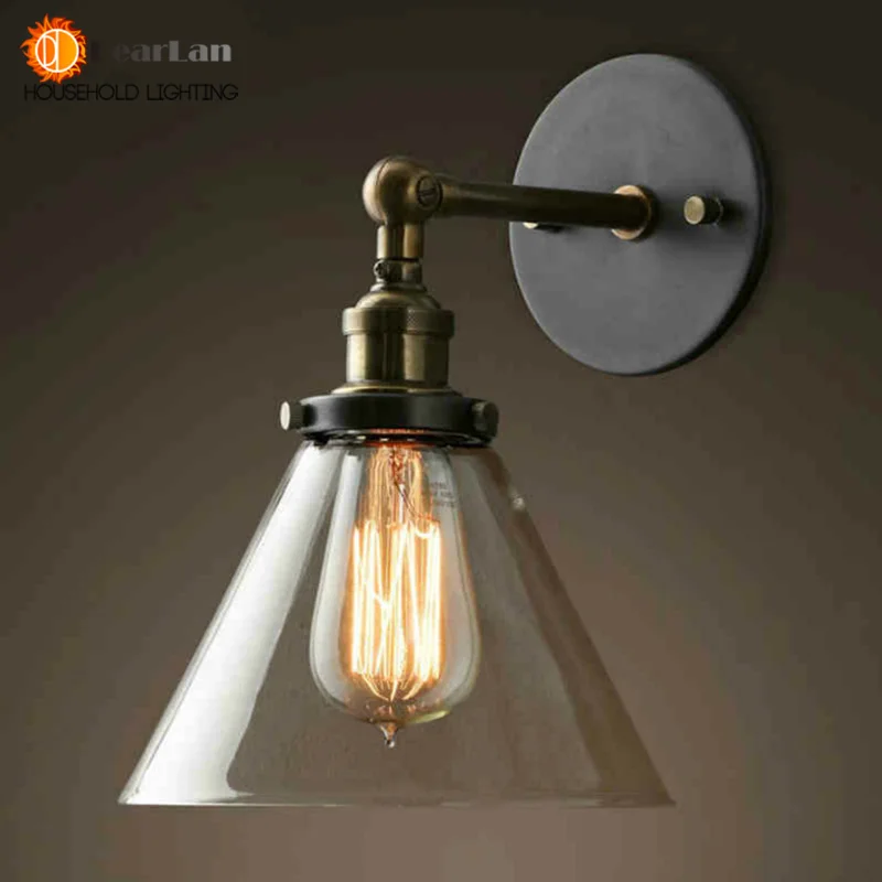 Vintage Iron American Single Head Wall Lamp Loft Study Foyer Dining Room Wall Lights Bedside Glass Wall Lamps For Bedroom(BU-16)
Vintage Iron American Single Head Wall Lamp Loft Study Foyer Dining Room Wall Lights Bedside Glass Wall Lamps For Bedroom(BU-16)