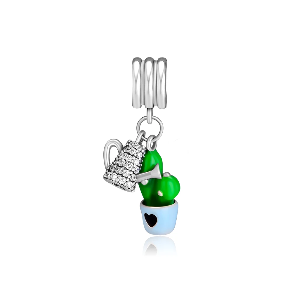 Fits Pandora Charms Bracelets Blooming Watering Dishgarden, Green, Blue Enamle Beads 925 Sterling-Silver-Jewelry
Fits Pandora Charms Bracelets Blooming Watering Dishgarden, Green, Blue Enamle Beads 925 Sterling-Silver-Jewelry