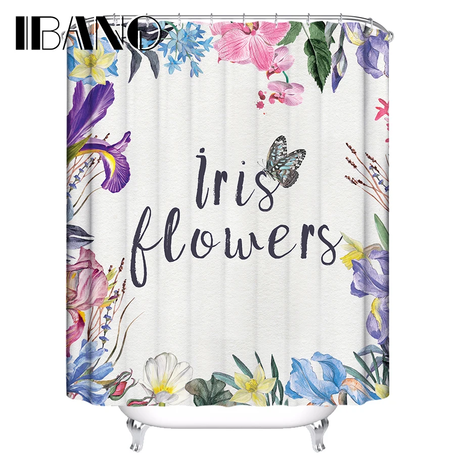 Flowers Shower Curtain Waterproof Polyester Fabric Wedding Curtain For The Bathroom With 12 Hooks For Bathroom Decor
Flowers Shower Curtain Waterproof Polyester Fabric Wedding Curtain For The Bathroom With 12 Hooks For Bathroom Decor