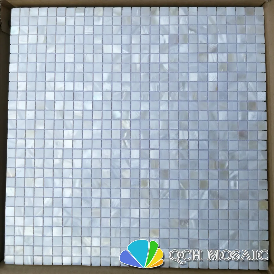 Freshwater shell mother of pearl mosaic tile for kitchen backsplash and bath room white color 11 square feet/lot 10x10chip size
Freshwater shell mother of pearl mosaic tile for kitchen backsplash and bath room white color 11 square feet/lot 10x10chip size