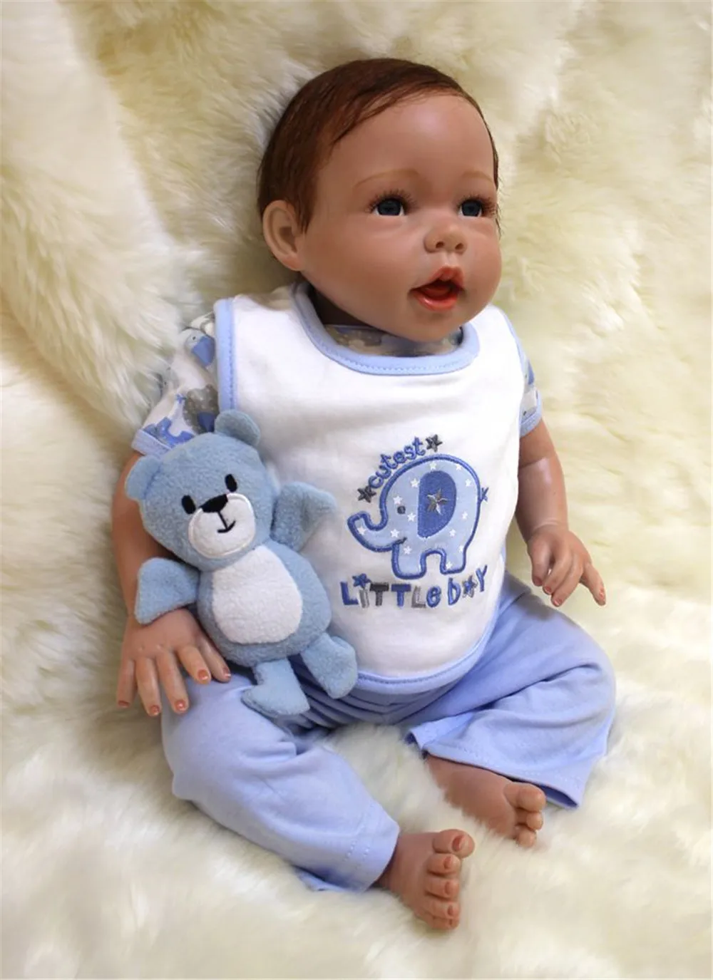 NPKCOLLECTION20 "50 см силиконовая кукла для новорожденных детей Playmate подарок для девочек Bebe Alive мягкие игрушки для букетов кукла Bebe Rebor
NPKCOLLECTION20 "50 см силиконовая кукла для новорожденных детей Playmate подарок для девочек Bebe Alive мягкие игрушки для букетов кукла Bebe Rebor