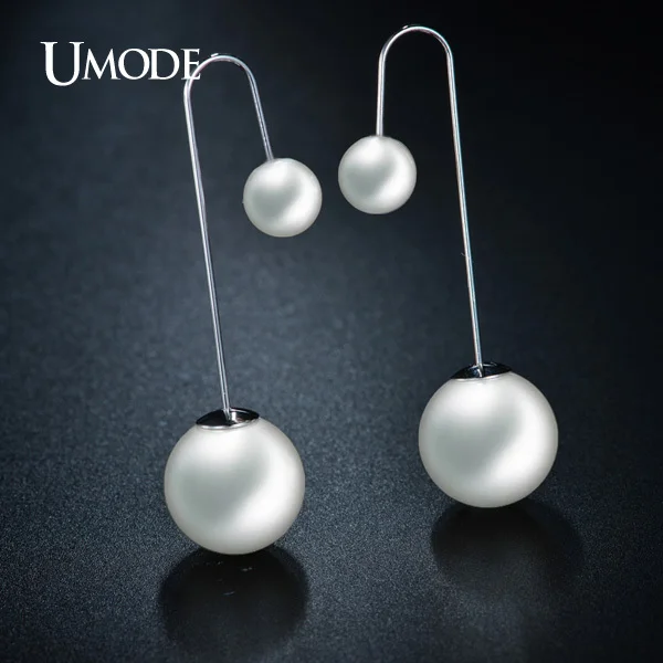 UMODE Ultra Big Double Simulated Pearl Earrings For Women Boucle D'oreille Pendante Jewelry White Gold Color Bisuteria JE0254B
UMODE Ultra Big Double Simulated Pearl Earrings For Women Boucle D'oreille Pendante Jewelry White Gold Color Bisuteria JE0254B