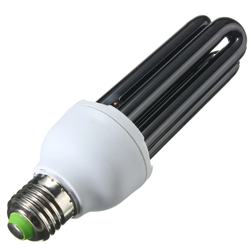 Новый E27 УФ лампа AC220V 15 Вт 20 30 40 прямые Low Energy ультрафиолетовые Флуоресцентные
