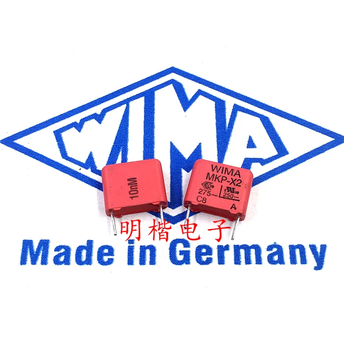 10 шт./30 шт. новый немецкий конденсатор WIMA MKP-X2 275VAC 0,01 мкФ 103 10NF шаг 10 мм Бесплатная доставка
10 шт./30 шт. новый немецкий конденсатор WIMA MKP-X2 275VAC 0,01 мкФ 103 10NF шаг 10 мм Бесплатная доставка