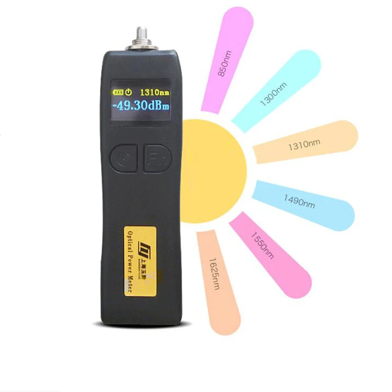 YJ320A Mini Handheld Optical Power Meter FTTH 1310/1550nm -70~+6dBm Fiber optic Tester Free shippin
YJ320A Mini Handheld Optical Power Meter FTTH 1310/1550nm -70~+6dBm Fiber optic Tester Free shippin