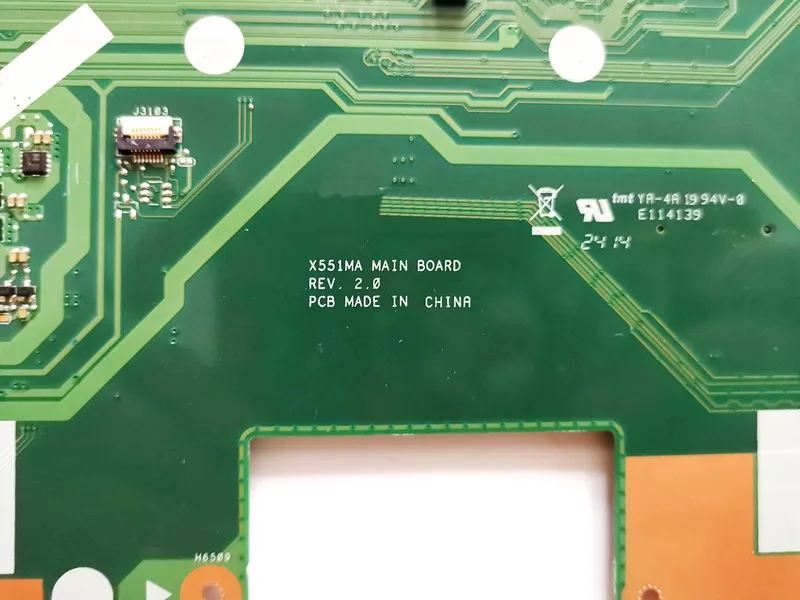 Original for ASUS X551MA laptop motherboard X551MA N2815 REV 2.0 tested good free shipping
Original for ASUS X551MA laptop motherboard X551MA N2815 REV 2.0 tested good free shipping