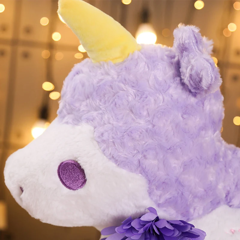 Fuzzy Fantasy Unicorn Stuffed Animals Plush Toy Unicornio Pendant Fly Horse Soft Doll High Quality Cartoon Gift For Children
Fuzzy Fantasy Unicorn Stuffed Animals Plush Toy Unicornio Pendant Fly Horse Soft Doll High Quality Cartoon Gift For Children