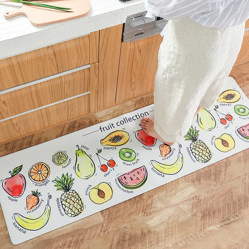 Long PVC Doormat Floor Mat Anti-slip Carpet Kitchen Mat Cartoon Door Mat Fruit Kitchen Carpet Toilet Tapete Rug Porch Doormat
Long PVC Doormat Floor Mat Anti-slip Carpet Kitchen Mat Cartoon Door Mat Fruit Kitchen Carpet Toilet Tapete Rug Porch Doormat
