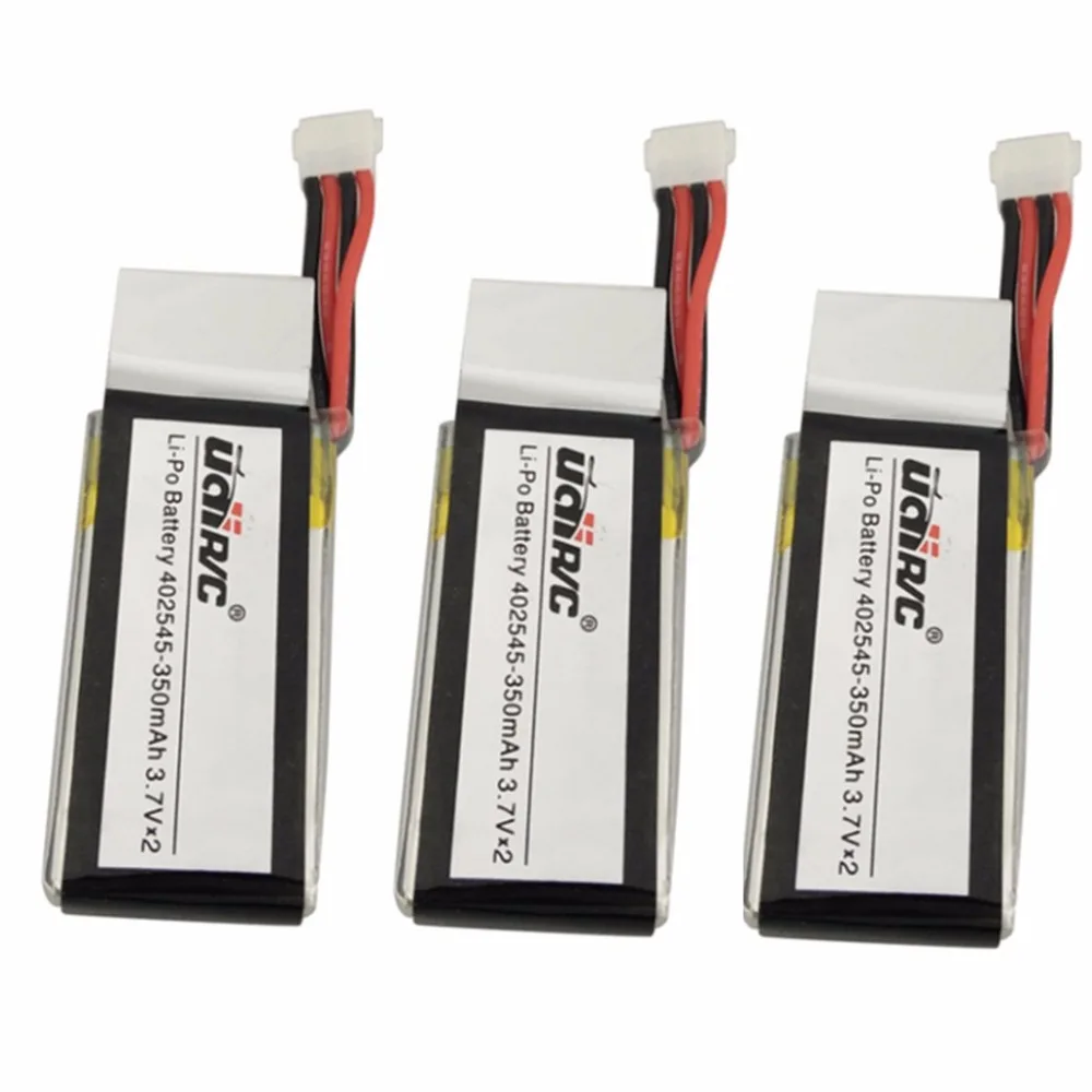 RC Four-axis Aircraft Spare Parts UAV Battery 3PCS 3.7V 350mah lithium Battery For UDI U818A WiFi FPV U845A U945 WiFi
RC Four-axis Aircraft Spare Parts UAV Battery 3PCS 3.7V 350mah lithium Battery For UDI U818A WiFi FPV U845A U945 WiFi