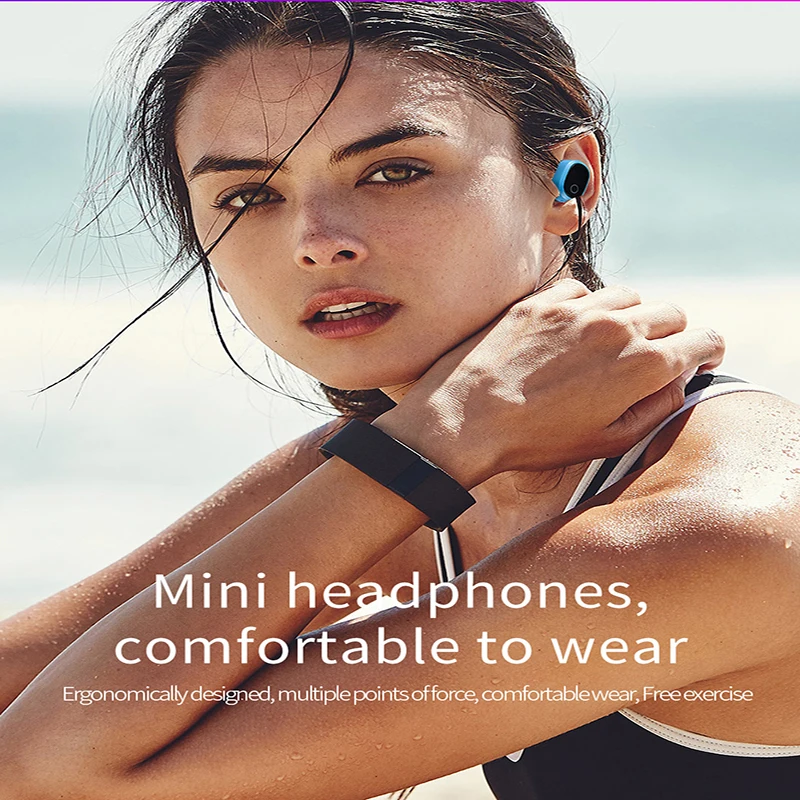 IPX5 Bluetooth Earphones, HD Stereo Wireless Headphones,Noise Cancelling Gaming Headset for iPhone 7 8 X For Samsung Huawei
IPX5 Bluetooth Earphones, HD Stereo Wireless Headphones,Noise Cancelling Gaming Headset for iPhone 7 8 X For Samsung Huawei