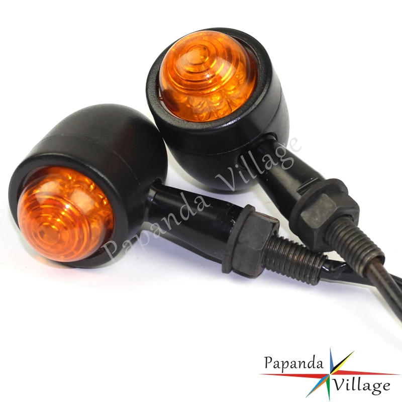 Motorbike Aluminum Black Vintage LED Turn Signal Indicator Lamp Blinker Amber Light Custom for Harley Chopper Bobber Cafe Racer
Motorbike Aluminum Black Vintage LED Turn Signal Indicator Lamp Blinker Amber Light Custom for Harley Chopper Bobber Cafe Racer